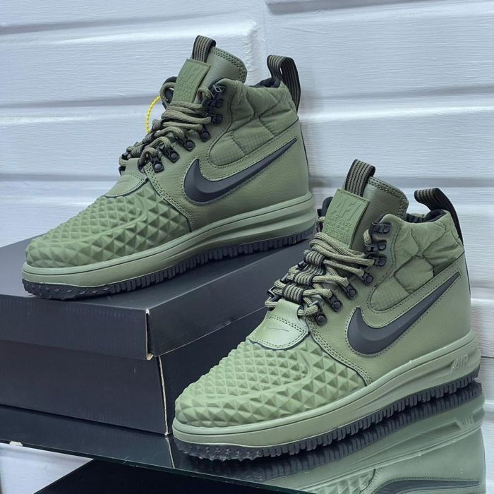 Nike Lunar Force 1 Duckboot High Top Green | Buy Online At The Best ...