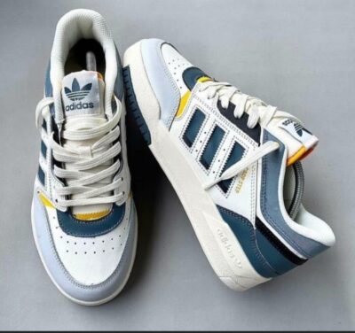 Adidas Dropstep White and Blue