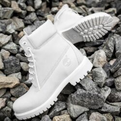 Timberland Classic Combat Boot Off White