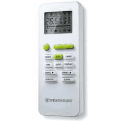 westpoint air conditioner remote